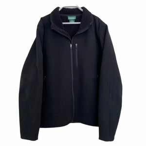 L.L.Bean Pathfinder Soft Shell Polartec Jacket sherpa lined Men’s size L regular